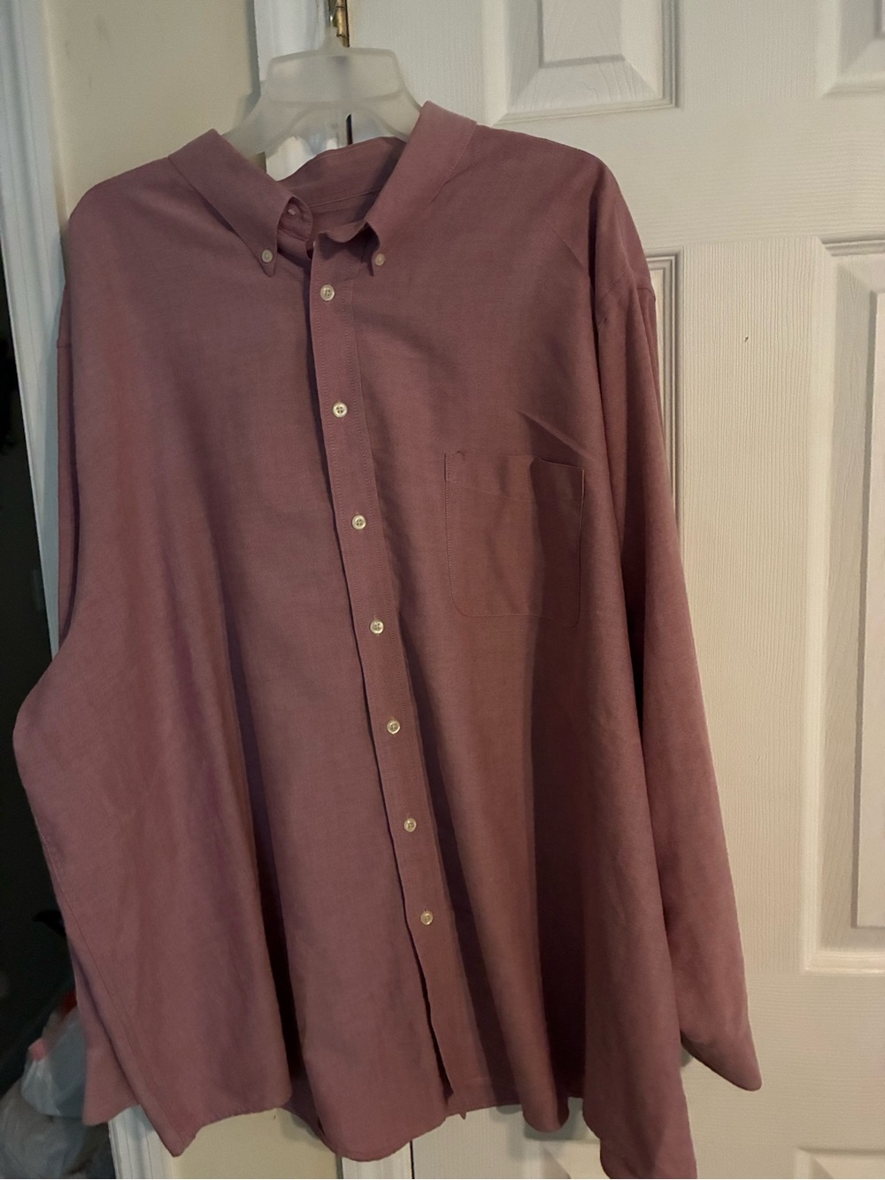 Kings Court men’s long sleeves shirt size 20 cotton/polyester